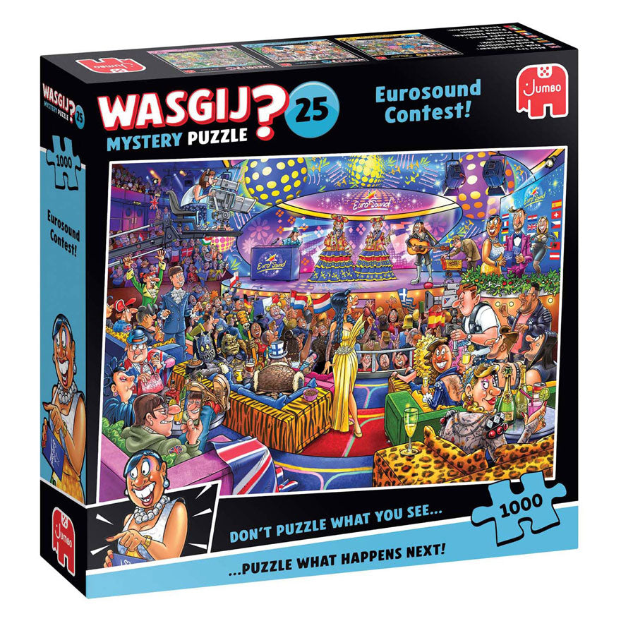 Jumbo wasgij mystère 25 - concours eurosound !, 1000 pcs.