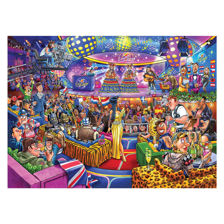 Jumbo wasgij mystère 25 - concours eurosound !, 1000 pcs.