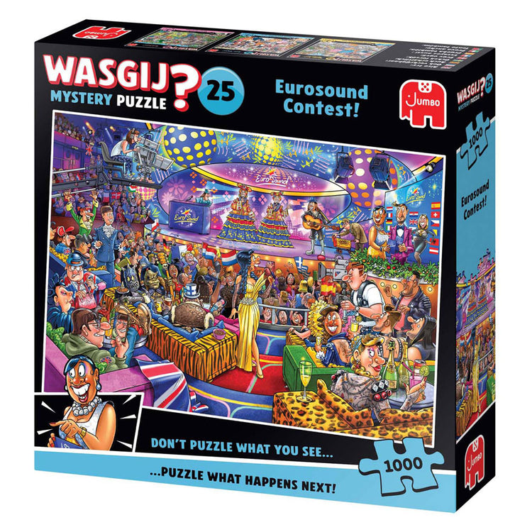Jumbo wasgij mystère 25 - concours eurosound !, 1000 pcs.