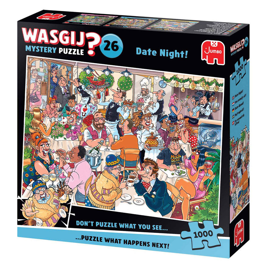 Mystery Waspy 26 - Soirée de rendez-vous! 1000 pièces
