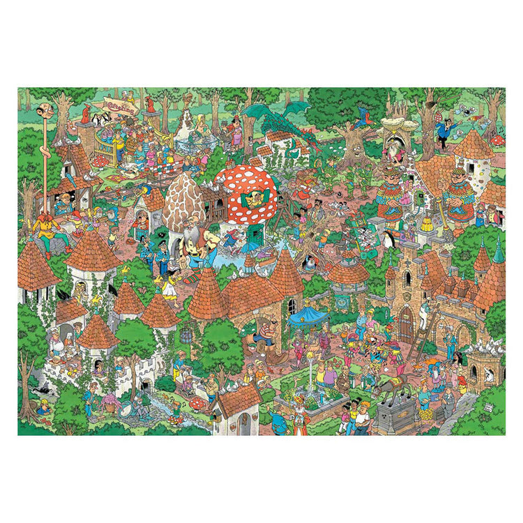 Puzzle Jumbo Jan van Haasteren - Forêt de conte de fées d'Efteling, 1000 pcs.