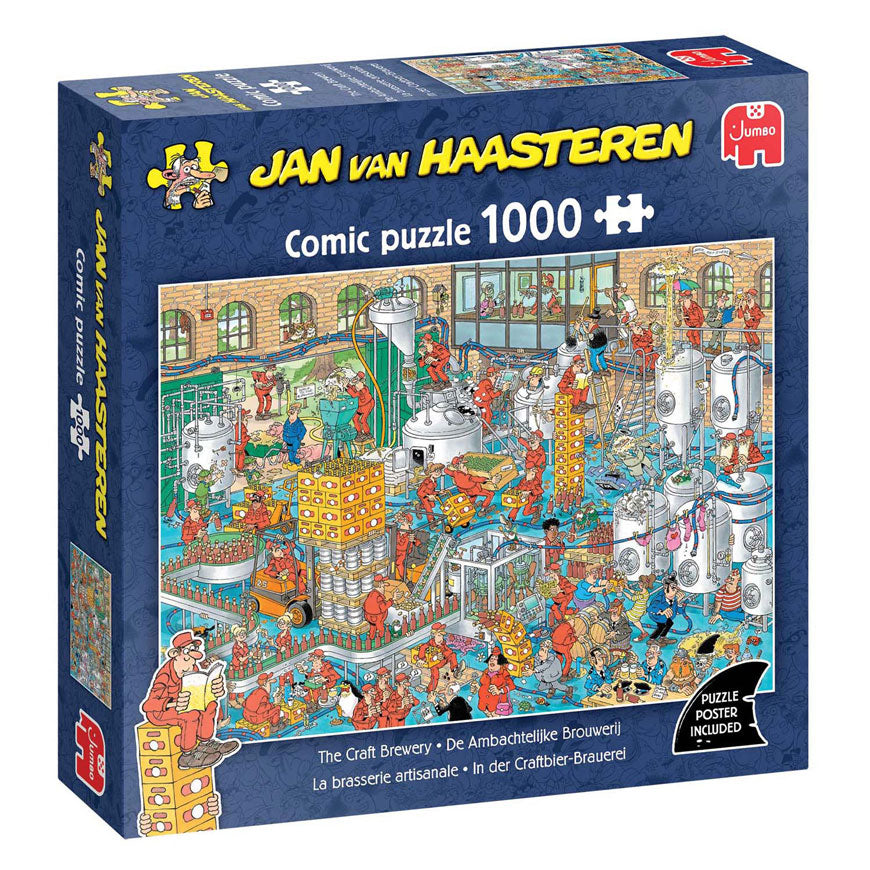 Puzzle Jumbo Jan van Haasteren - la brasserie artisanale, 1000 pcs.