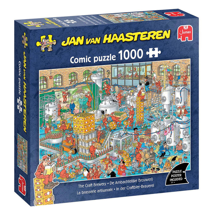 Puzzle Jumbo Jan van Haasteren - la brasserie artisanale, 1000 pcs.