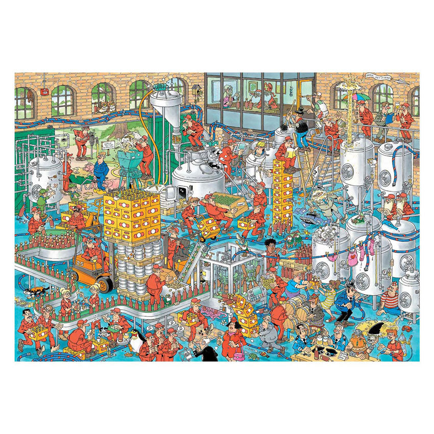 Puzzle Jumbo Jan van Haasteren - la brasserie artisanale, 1000 pcs.