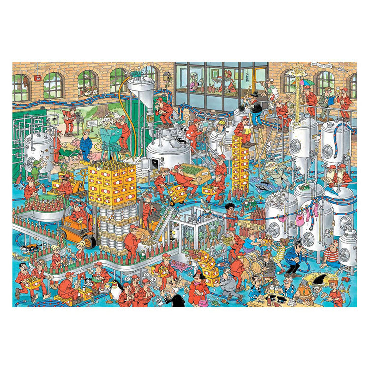 Puzzle Jumbo Jan van Haasteren - la brasserie artisanale, 1000 pcs.