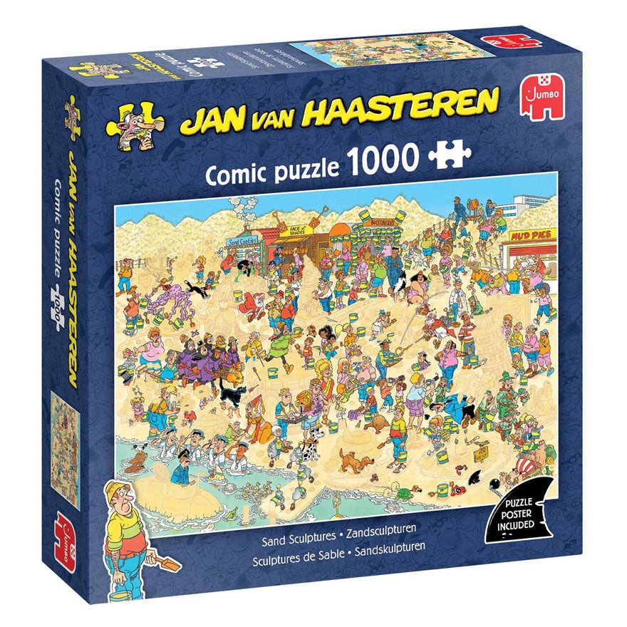 Puzzle Jan van Haasteren - sculptures de sable, 1000 pcs.