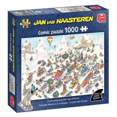 Puzzle Jan van Haasteren - d'en bas !, 1000 pcs.