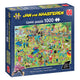 Puzzle Jumbo Jan van Haasteren - parcours de chien, 1000 pcs.