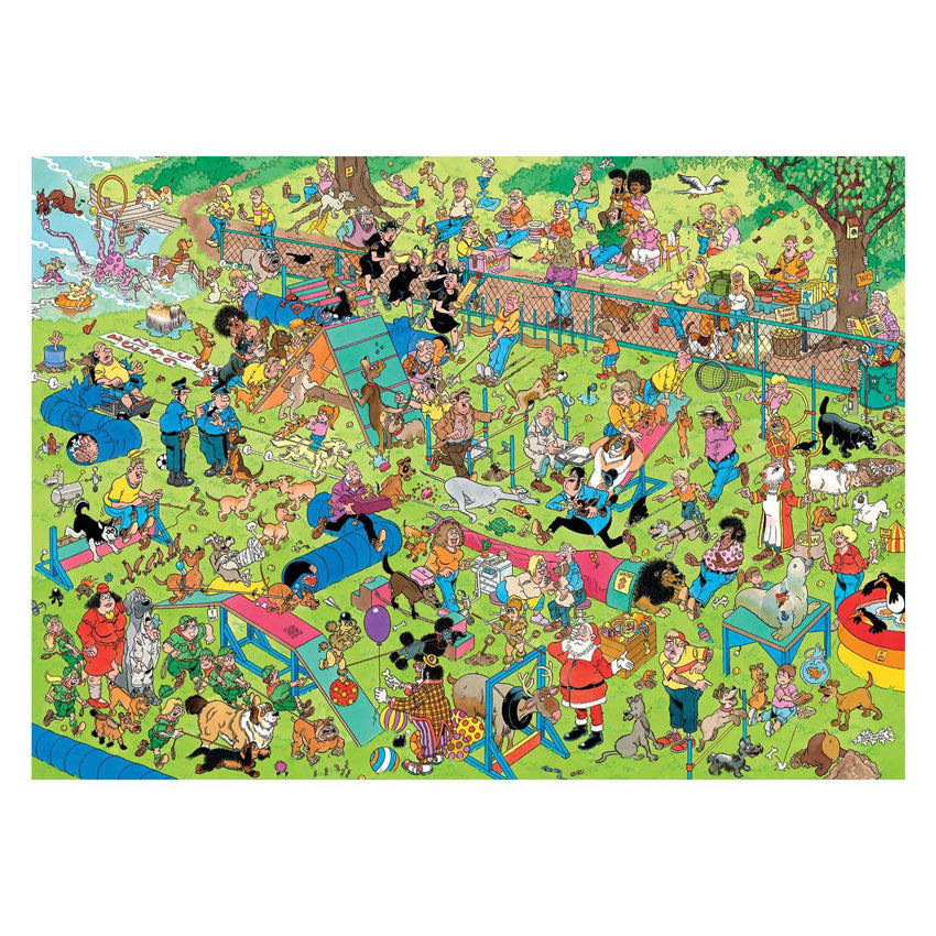 Puzzle Jumbo Jan van Haasteren - parcours de chien, 1000 pcs.