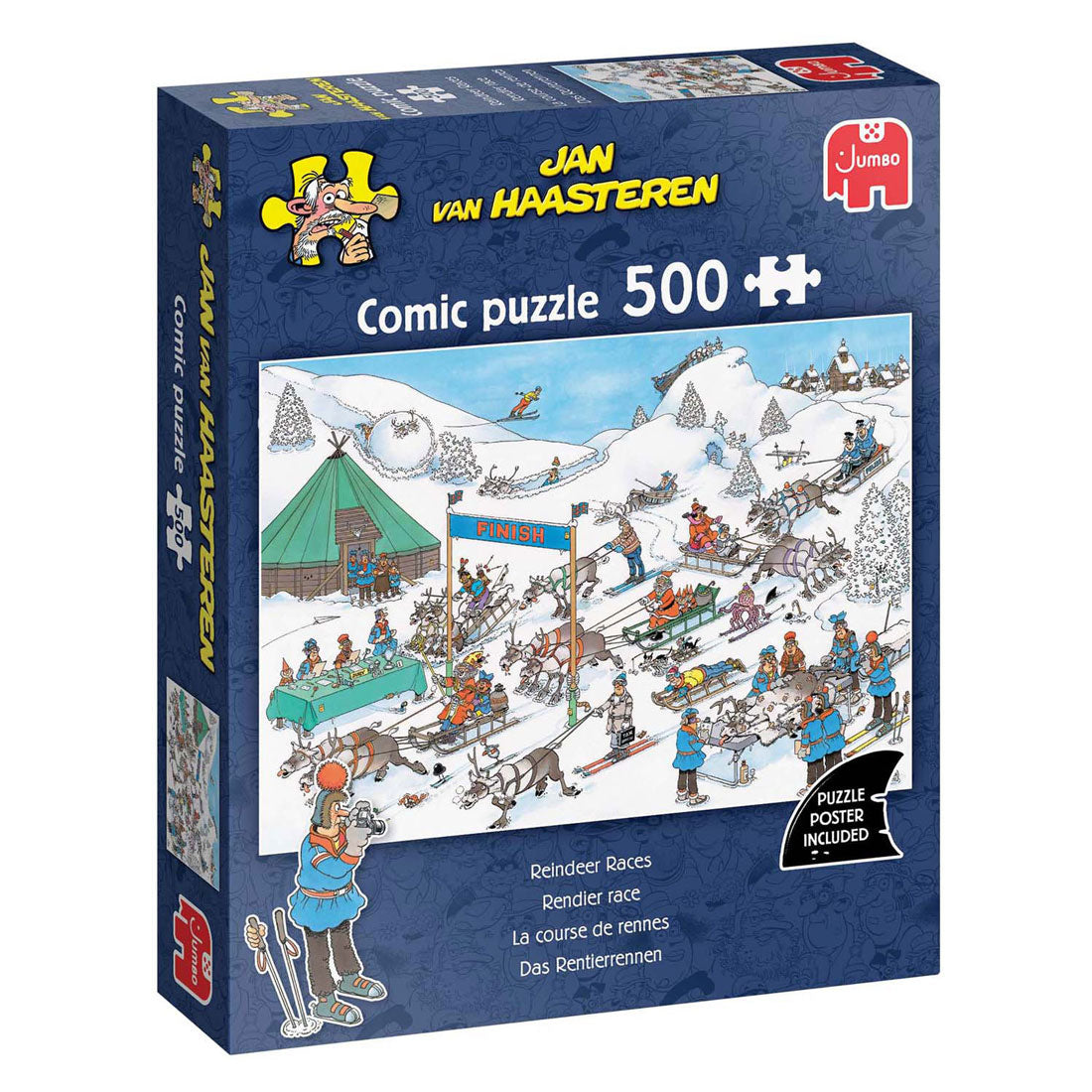 Puzzle Jumbo Jan van Haasteren - course, 500 pcs.