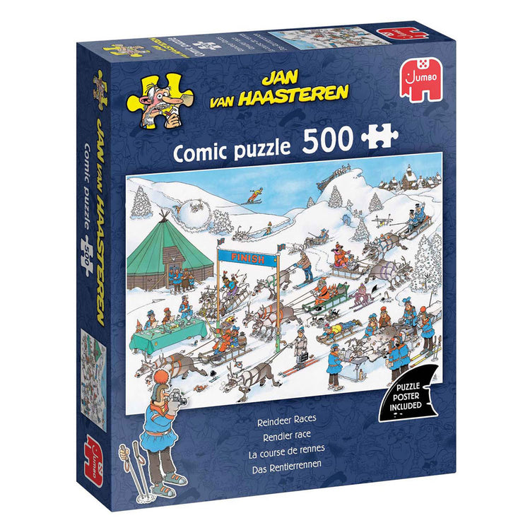 Puzzle Jumbo Jan van Haasteren - course, 500 pcs.