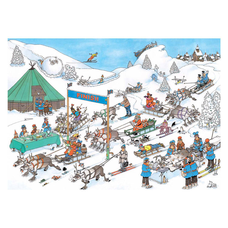 Puzzle Jumbo Jan van Haasteren - course, 500 pcs.