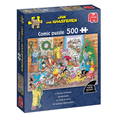 Puzzle Jumbo Jan van Haasteren - Tremblements de Noël - 500 pcs.