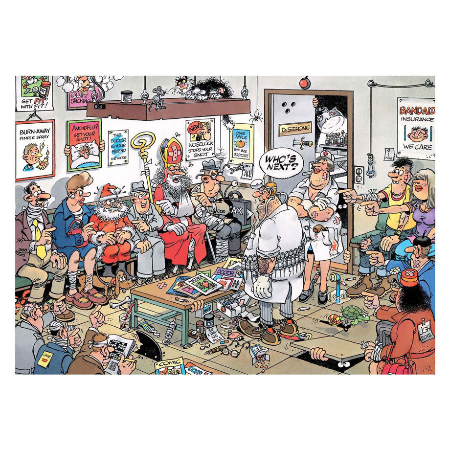Puzzle Jumbo Jan van Haasteren - qui est le prochain, 500 pcs.