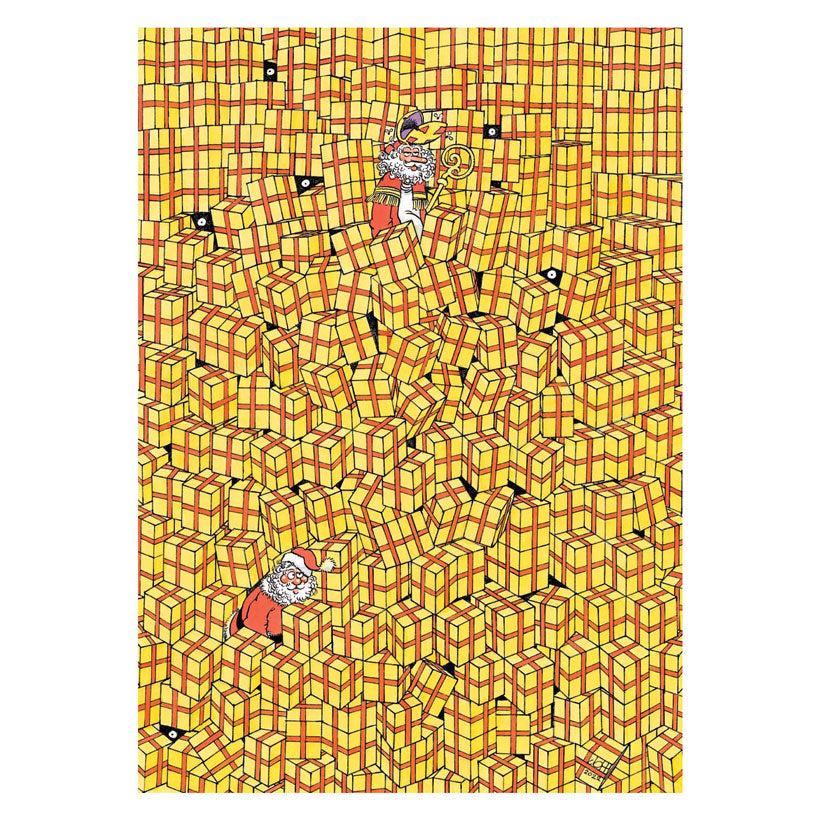 Puzzle Jan van Haasteren - expert 4 présente partout, 500 pcs.
