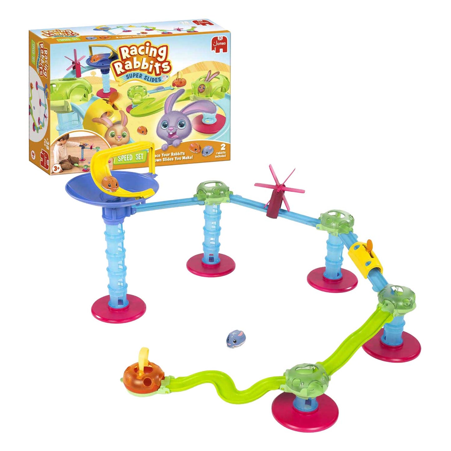 Coffret de démarrage lapins de course géants - 2 lapins