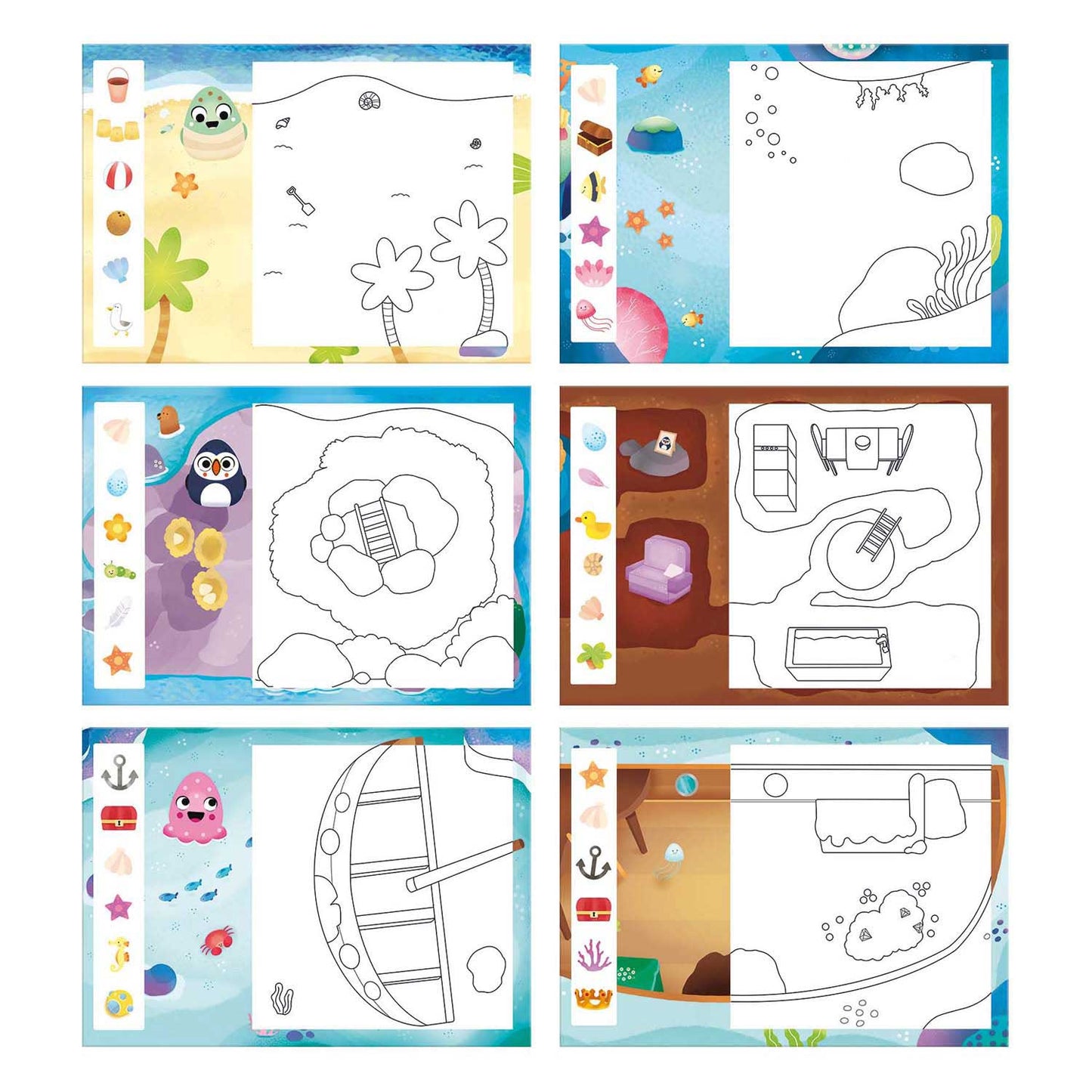 Squishies magiques aquatiques géantes, animaux marins