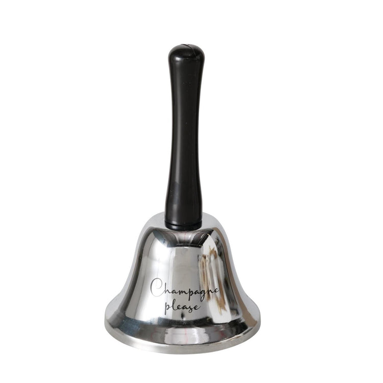 Cloche d'hôtel Boltze home avec texte h13,5cm