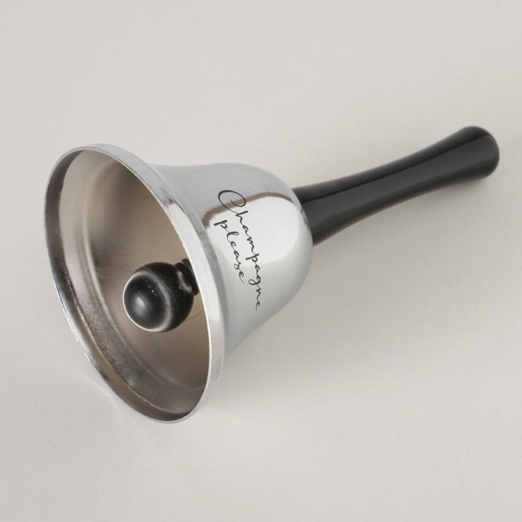 Cloche d'hôtel Boltze home avec texte h13,5cm