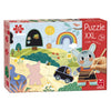 Puzzle Goula Jumbo XXL Puzzle à gratter magique - 27 pcs.