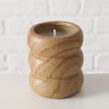 Bougie Boltze home en pot leano dolomite h7,5xø6,5cm