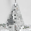 Boltze home Pendentif de Noël étoile disco 20x20cm