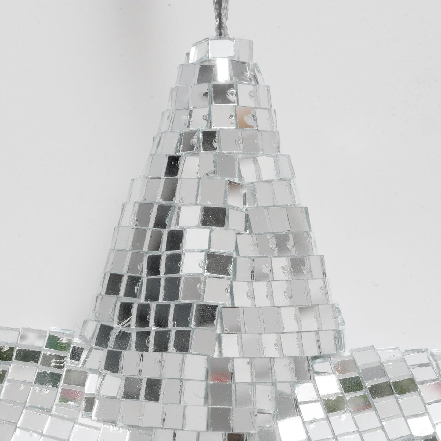 Boltze home Pendentif de Noël étoile disco 20x20cm