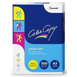 Papier à copier couleur mondi a3 blanc, pack de 125 feuilles
