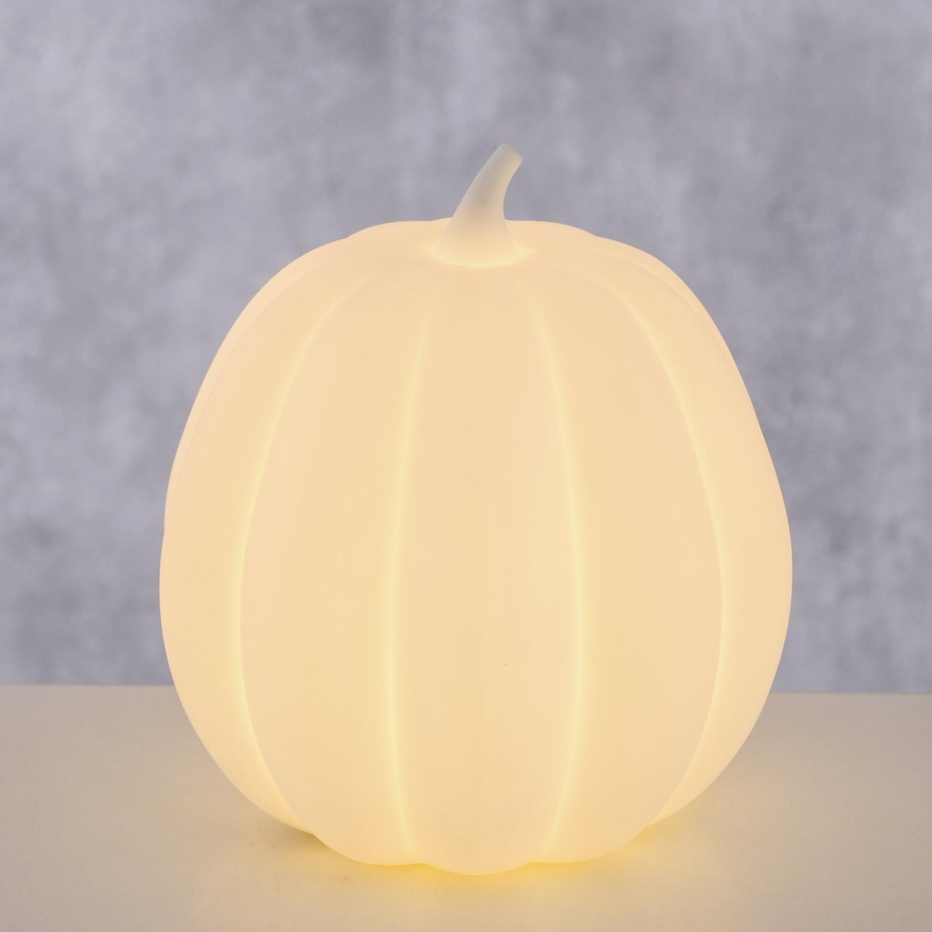 Boltze home statue led citrouille h12cm