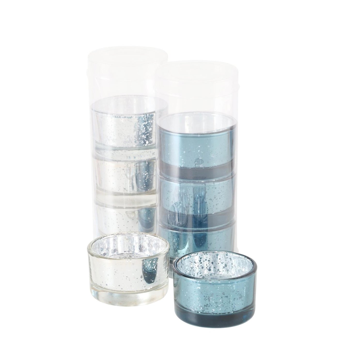 Boltze home photophore verre set a 4 h3,3cm