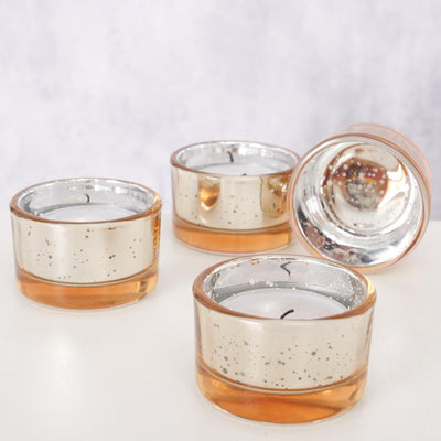 Boltze home photophore verre set a 4 h3,4cm