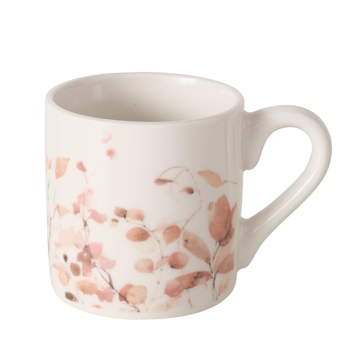 Boltze home tasse expresso motif feuille h6cm