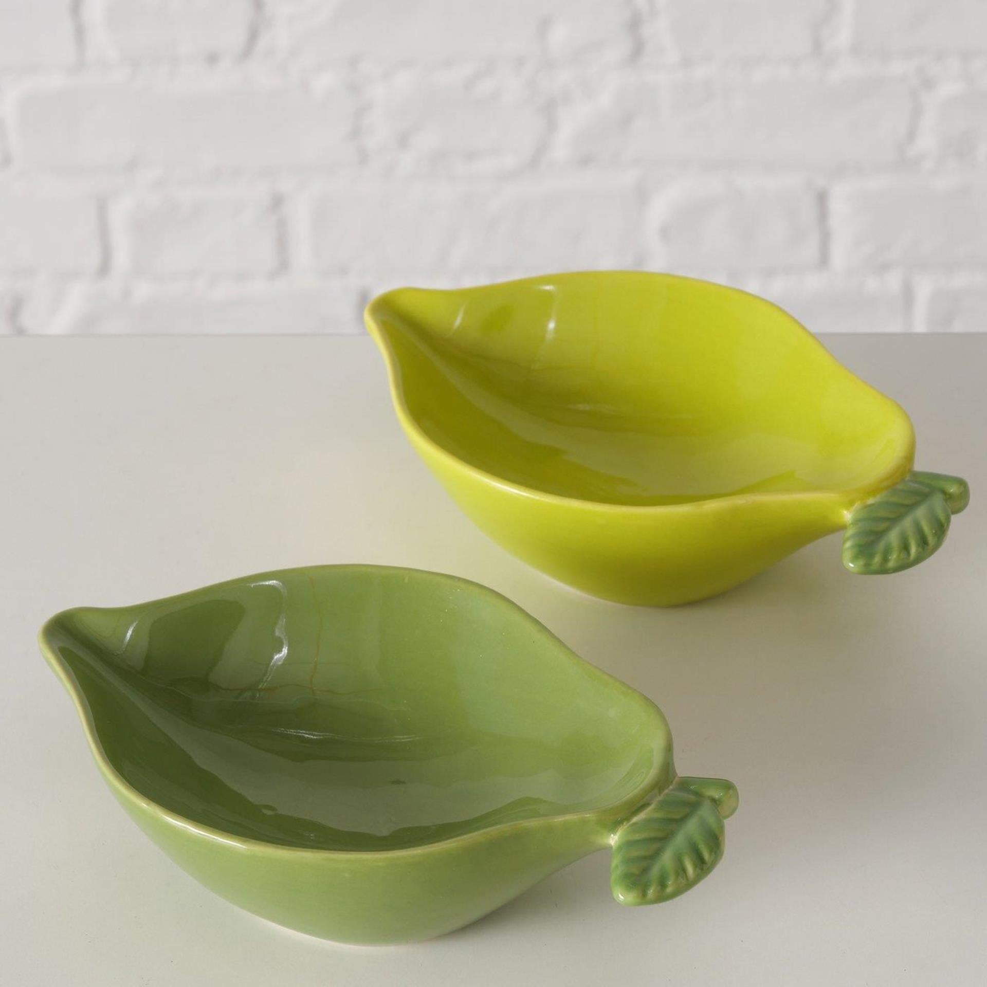 Boltze home bol citron vert 16,5x10,2x4,2cm