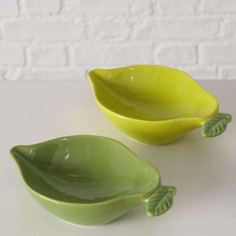 Boltze home bol citron vert 16,5x10,2x4,2cm