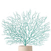 Boltze branche de décoration d'intérieur corail turquoise 46cm