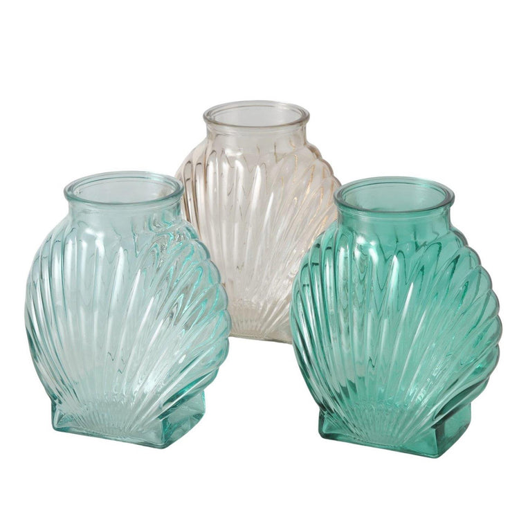 Boltze home vase verre coqua 16x10x18cm