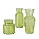 Boltze home vase tilla 3 pièces vert