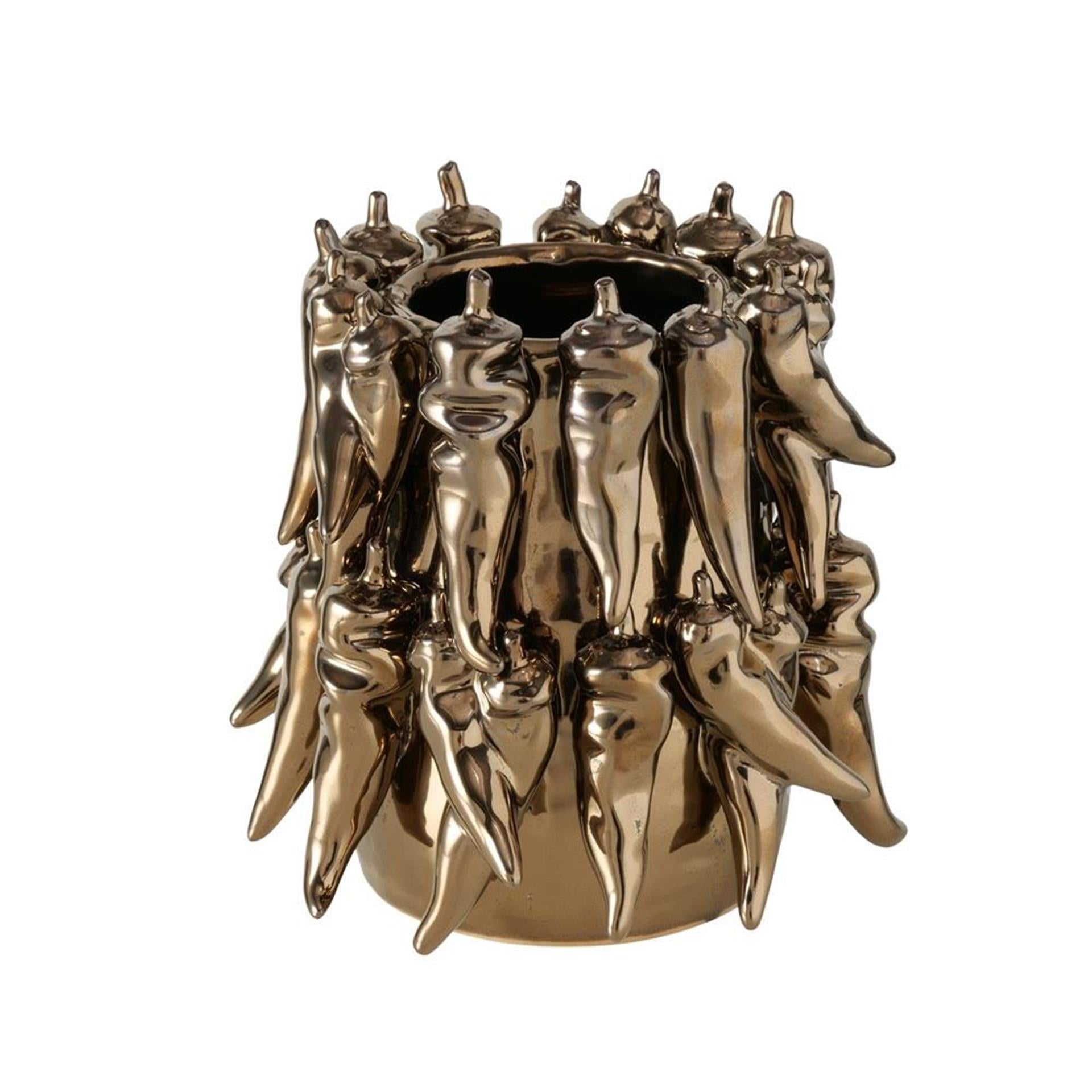 Boltze home vase poivré dia19x19cm