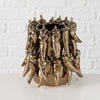Boltze home vase poivré dia19x19cm