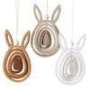 Boltze pendentif home déco lièvre 7,5x13,5cm