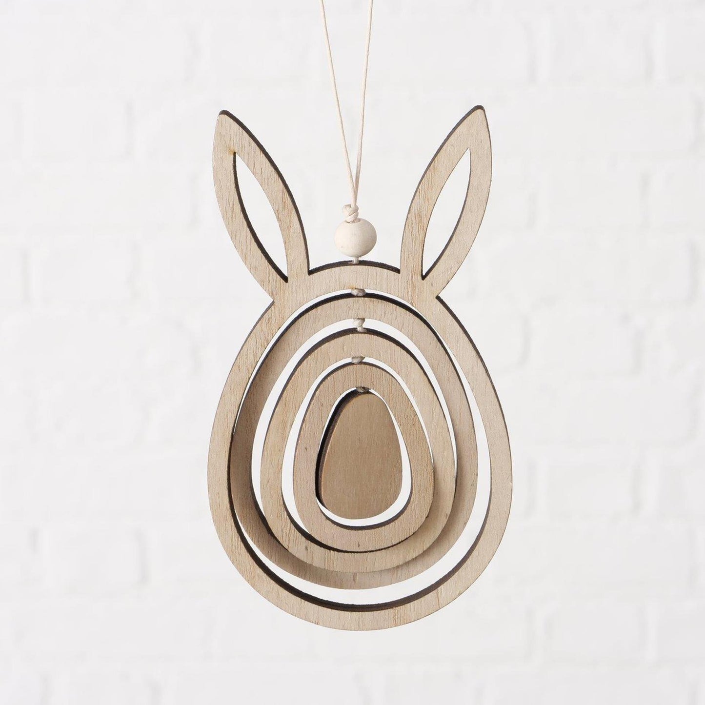 Boltze pendentif home déco lièvre 7,5x13,5cm