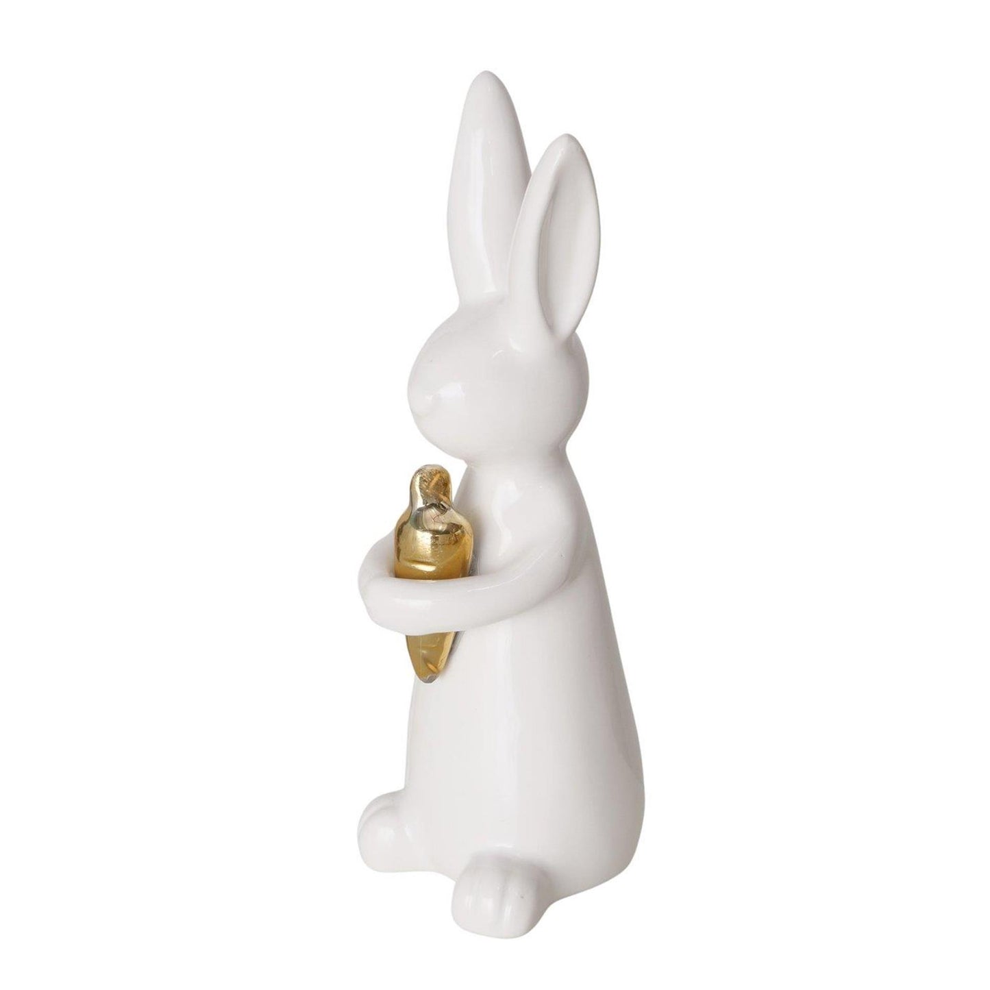 Boltze maison figurine lièvre hopsi 5x5,2x15cm