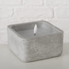 Bougie d'extérieur LED Boltze home 12x12x8,5cm
