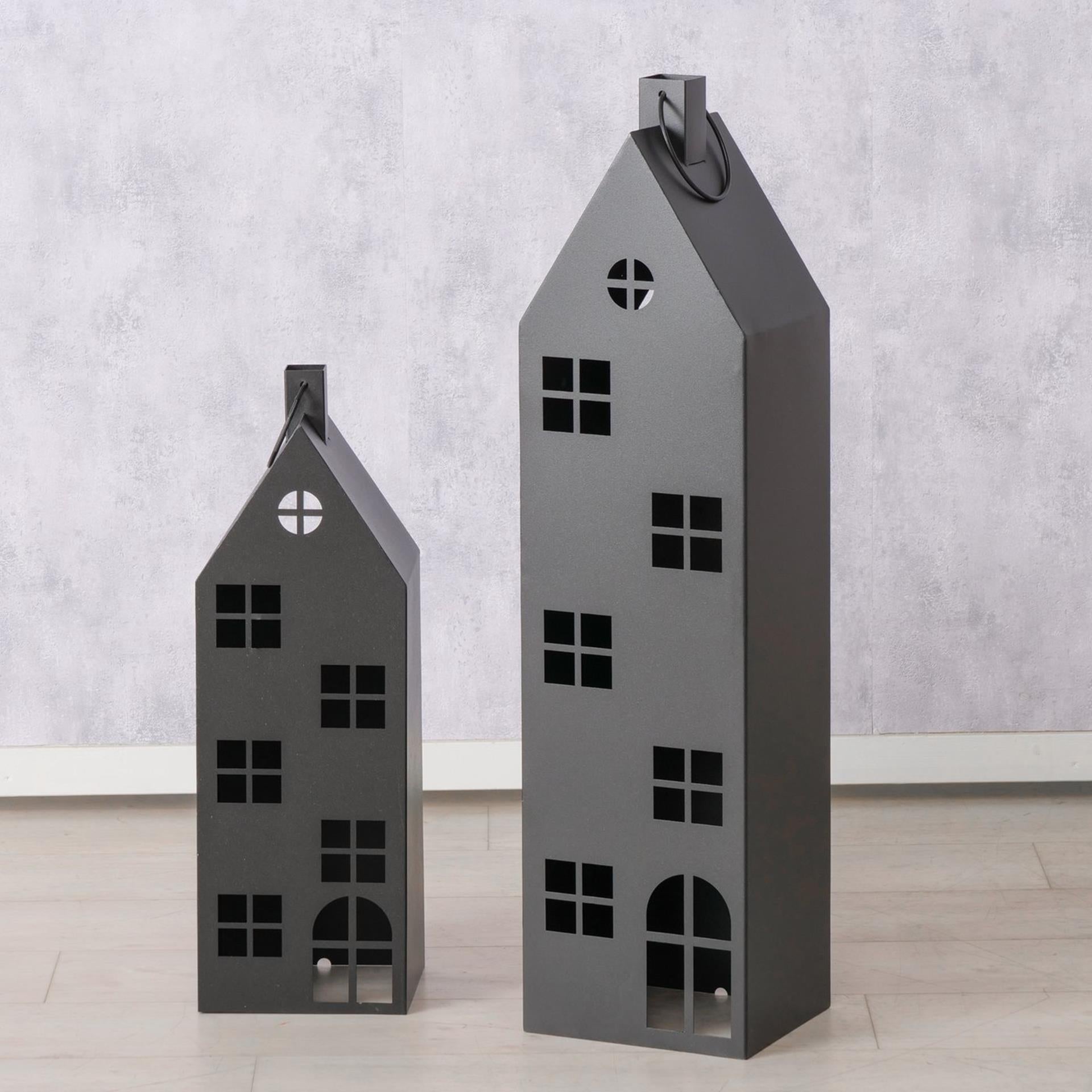Boltze home ensemble de lanternes maison 2 pièces xxl