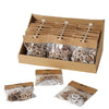 Boltze home décoration à saupoudrer en bois Pâques 48 pièces