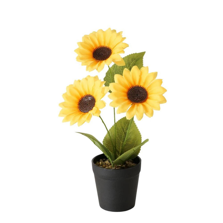Boltze home plante artificielle tournesol 33cm