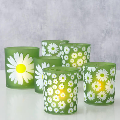 Boltze home lanterne marguerite 2 pièces