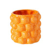 Pot de fleur Boltze home orange h15cm