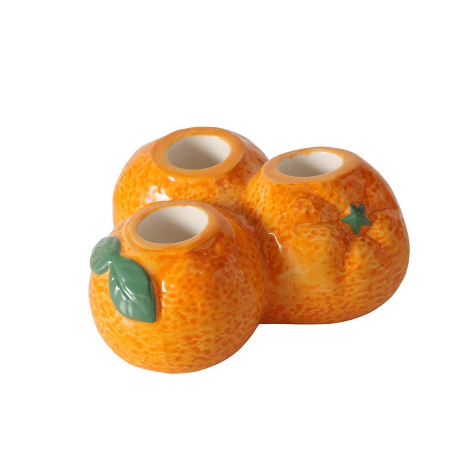 Bougeoir Boltze home orange