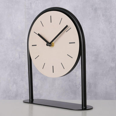 Boltze maison horloge de table analogique 19x6x22cm